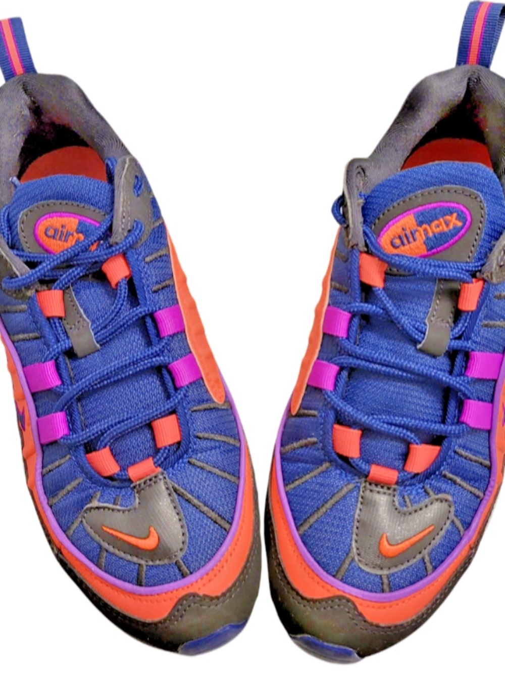 Nike Air Max 98 GS Blue Ember sneakers in size 6.5Y women’s size 8